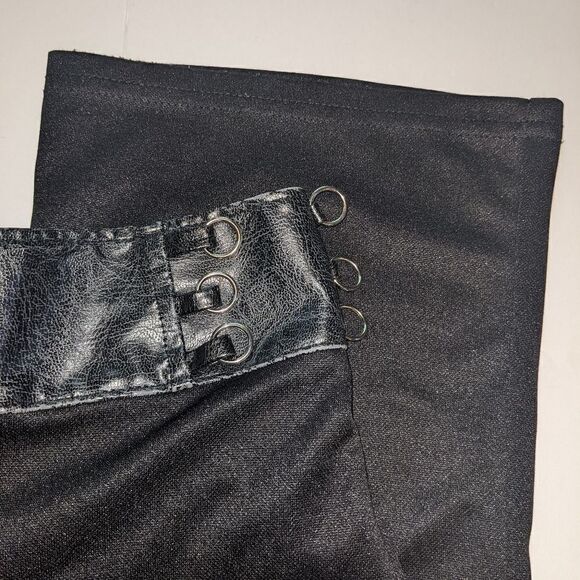 🤩 Joe Boxer vintage black flare pants size 7/8 🤩 2 for $20 - Picture 5 of 5